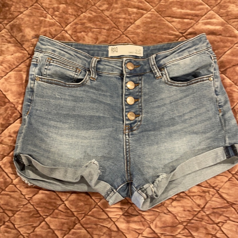 RSQ Girl’s Junior sz 5/27 high rise shorts